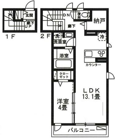 サライ幕張の物件間取画像